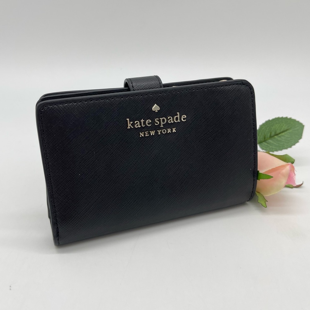 Kate Spade Staci Medium Compact Bifold Wallet - Picture 1 of 7